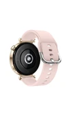 Huawei Watch Gt3 42mm Ile Uyumlu 20mm Purelux Soft Tokalı Silikon Kordon Dayanıklı Spor Stil  Pudra thumbnail 2
