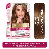 Excellence Creme Saç Boyası 6.30 Açık Karamel - 1