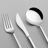 Nehir Sofia Sade 12 Kişilik 72 Parça Çatal Kaşık Bıçak Takımı - 3