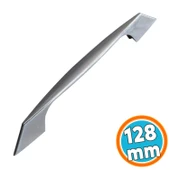 Mobilya Mutfak Dolabı Çekmece Dolap Kapak Kulpu Kulbu Metal Kulpları 128 Mm Krom Renk thumbnail 1