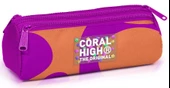 Coral High Kız Çocuk Üç Gözlü Bordo Kalem Çantası thumbnail 1