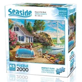 Ks Games 2000 Parça Tekne ve Sevimli Köpekler Puzzle - Angelo Bonito thumbnail 1