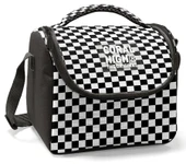 Coral High Kız Çocuk Beslenme Çantası - Thermo - Siyah Beyaz Damalı thumbnail 1