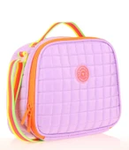 Kaukko Kids Isı Yalıtımlı Kız Çocuk Lila Turuncu Beslenme Çantası thumbnail 1