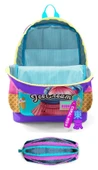 Coral High İlkokul Kız Çocuklarına Özel Dört Gözlü Sırt Çantası ve Kalemlik Seti- Lila Turkuaz Dondurmalı Kız thumbnail 2