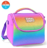 Coral High Thermo Beslenme Çantası - Kız Çocuk, Çok Renkli Renk Geçişli Gradyan thumbnail 2