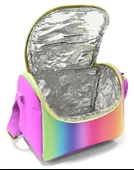 Coral High Thermo Beslenme Çantası - Kız Çocuk, Lacivert Mavi Çizgi Desenli thumbnail 4