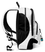 Coral High İlkokul ve Ortaokul Sırt Çantası - Erkek Çocuk, Renkli Çizgili Siyah Beyaz, Dört Bölmeli thumbnail 4