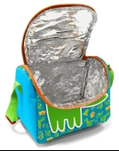 Coral High Erkek Çocuk Termoslu Beslenme Çantası - Mavi Yeşil Dinazor, Erkek Çocuk thumbnail 4