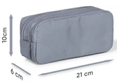 Coral High Kız ve Erkek Çocuk Kırmızı Yeşil Karpuz Desenli İlkokul Okul Kalem Çantası - 3