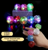 Kristal Led Parti Yüzük Seti (639lı) - 1