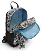 Coral High İlkokul ve Ortaokul Sırt Çantası - Erkek Çocuk, Siyah Beyaz Geometrik Şekiller, Dört Bölmeli thumbnail 3