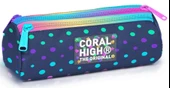 Coral High Üç Bölmeli Lacivert Puantiyeli Kız Çocuk Kalem Çantası thumbnail 1