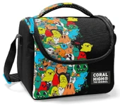 Coral High Erkek Çocuk İlkokul Beslenme Çantası, Siyah Hayaletler, Isı Yalıtımlı thumbnail 1