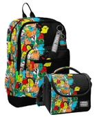 Coral High Erkek Çocuklar İçin Dayanıklı İkili İlk Okul Çanta Seti  - Siyah Hayaletler thumbnail 1