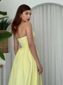 Fedra Midi Elbise - 3