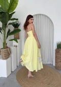 Fedra Midi Elbise - 8