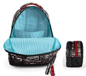 Coral High Üç Bölmeli İlkokul Sırt Çantası ve İki Bölmeli Kalemlik - Erkek Çocuk - Siyah thumbnail 2