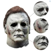 Michael Myers Lateks Maske - Michael Myers Et Maske Kafaya Tam Geçmeli - 1