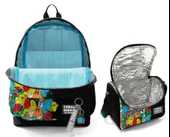 Coral High Erkek Çocuklar İçin Dayanıklı İkili İlk Okul Çanta Seti  - Siyah Hayaletler thumbnail 2