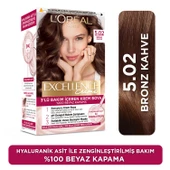 Excellence Creme Saç Boyası 5.02 Bronz Kahve - 1