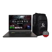 Game Garaj Slayer5 9XL-5070Ti C3 Intel Ultra 9 275HX 64GB RAM 2TB SSD RTX5070Ti 17" QHD+ IPS 240Hz FreeDOS Gaming Laptop - 1