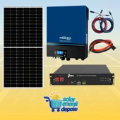 Solar Enerji Deposu 7000W Lityum Güneş Enerjisi Paketi thumbnail 1