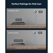 REOLINK 6MP PANORAMİK 1,92mm FE-P 8metre IP Güvenlik Kamerası - 6