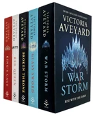 Victoria Aveyard Red Queen Series 5 Books Collection Set (Red Queen, Glass Sword, King'S Cage, War Storm, Broken Throne) - 1