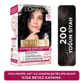 Excellence Creme Saç Boyası 200 Yoğun Siyah - 1