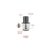 Grundig DO 7266 CDX Delisia Novus Inox Doğrayıcı thumbnail 4