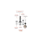 Grundig HBS 7285 CDX Delisia Novus 850W Blender Seti - 4