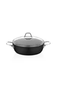 Amboss Dark 26 cm Basık Titanyum Kaplama Tencere - 3