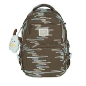 Relaxion İthal Kahverengi Üçlü Set Çocuk İlkokul Çantası 1430 thumbnail 2