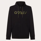 Oakley Teddy Full Zip Hoodie Kapşonlu Sweatshirt FOA403057 03K Black Tiger Mint Camo thumbnail 2