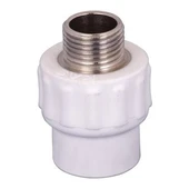 Pvc Boru PPRC Dış Dişli Rekor 25x1/2'' 10 Adet - 1