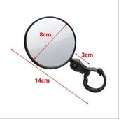 Ayt Sunup SN-27123 Elektrikli Scooter Bisiklet Dikiz Aynası 80 Mm Gidon Aynası Ayarlanabilir - 6