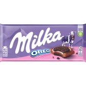 Milka Oreo Sandwich Çilekli Tablet Çikolata 92 gr - 6 Adet - 1