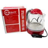 Kent 24 Volt Araç İçi Oto Su Isıtıcı Kettle Çaydanlık 1 Lt  Kırmıızı - 4