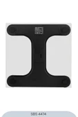 SİNBO SBS-4474 26x26 CM Bluetooth Dijital Yağ Su Kas Vücut Kitle Endeksi Kilo Ölçer Tartı Baskül - 5