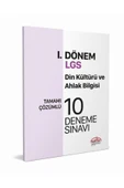Editör Lgs 1.Dönem Din Kültürü 10 Deneme Sınavı - 1