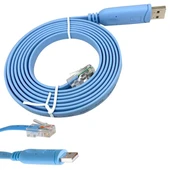 Powermaster PM-25874 USB FT232RL Chip To RJ45 Ethernet Kablo (1.5 Metre) - 1