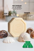 Salyangoz Özlü Taş Sabun 3'lü Eko Paket Yenileyici ve Sebum Dengeleyici Cilt Bakımı - 3x125 gr - 2