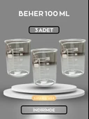 3 ADET BEHER 100 ML - 1
