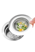 Çok Delikli Metal Lavabo Süzgeci Paslanmaz Çelik Süzgec - 2