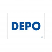 Depo Uyarı Levhası 17,5x25 KOD:1673 - 1