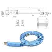 Powermaster PM-25874 USB FT232RL Chip To RJ45 Ethernet Kablo (1.5 Metre) - 2