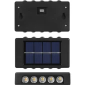 Periboia 10 Ledli Solar Bahçe Dış Mekan Duvar Aydınlatması 2'li Set - 3