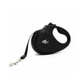 Doggie Otomatik Uzatma Tasması - 5 Metre | L Beden | Siyah - 1