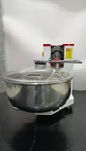 DEV MİKSER KAPAKLI HAMUR KARMA MAKİNASI 35 KG UN 15 LT SU 50 KG KAPASİTELİ - 5